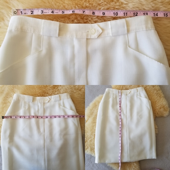 SOLD - VINTAGE Elegant European Pencil Skirt - Picture 14 of 14